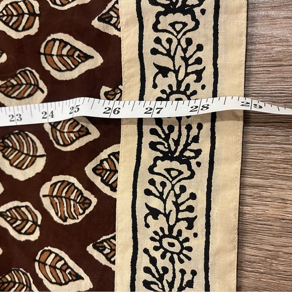 Ralph Lauren LRL Womens Size 2XL Boho Top Drawstring Waist Peplum 100% Cotton - Picture 6 of 9